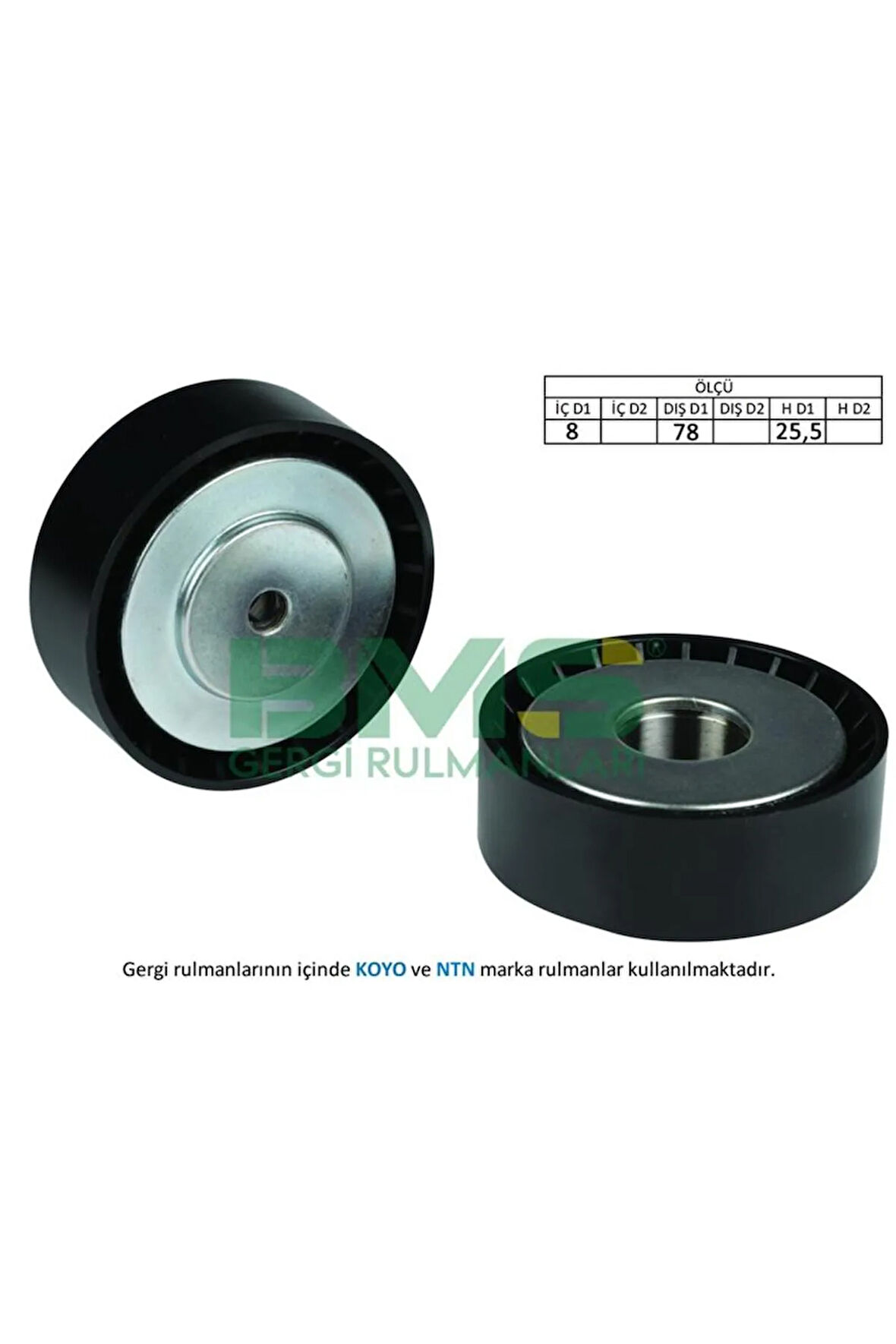 ALTERNATÖR GERGİ RULMANI TRANSPORTER T4 2.4D AJA 90-03