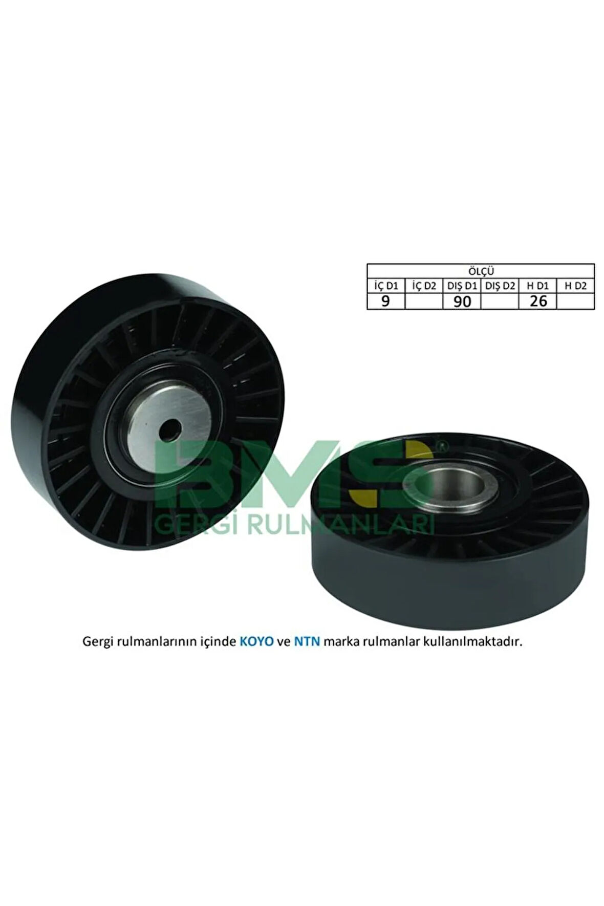 Alternatör Gergi Rulmanı Kanalsız Transporter T4- Lt 2.4-2.5tdı 1991-2006 Anj-av