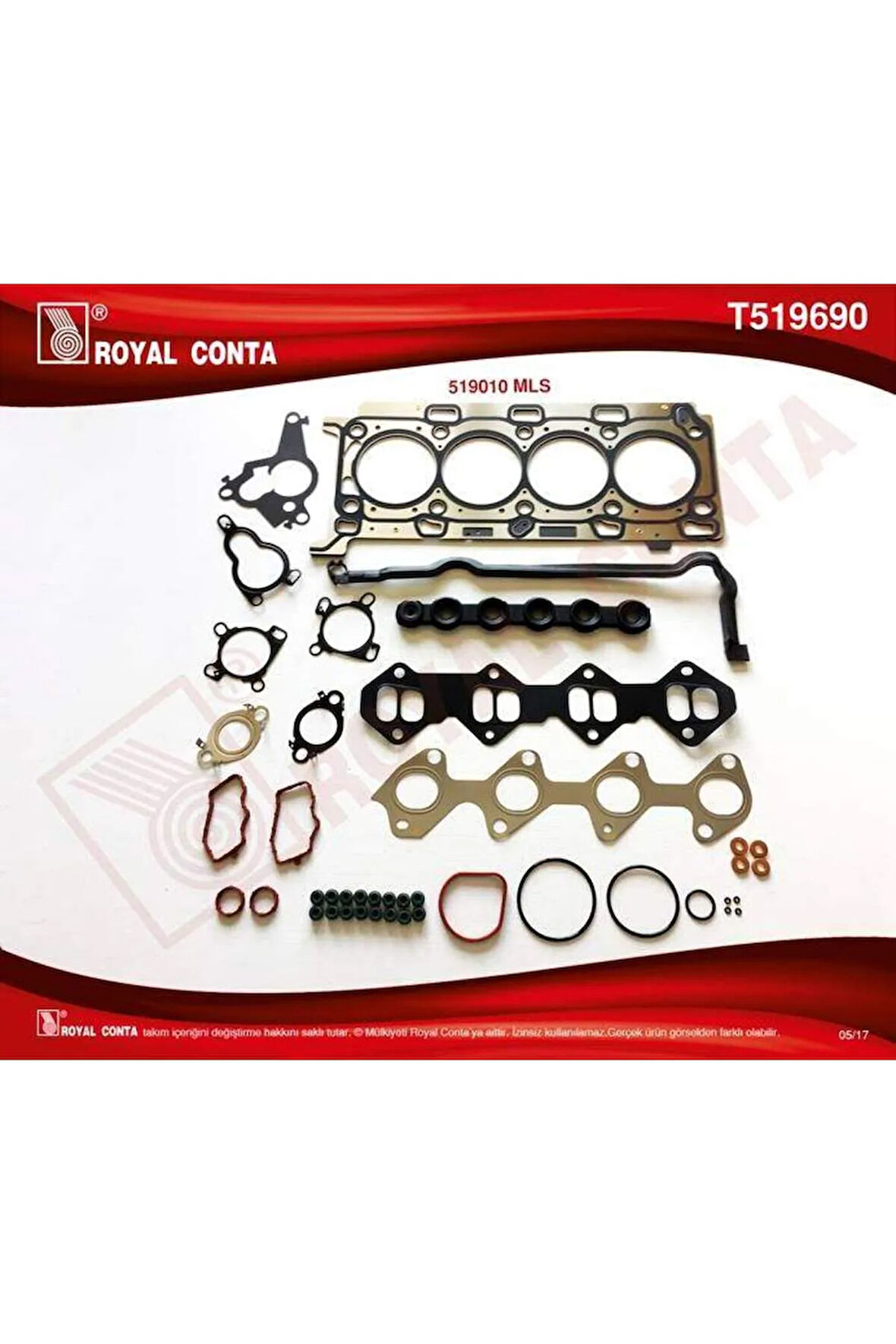 Üst Takım Conta Lgn Iı-ııı 150 Hp -trafıc Iı 90/115 Hp 2.0 Dcı M9r Motor Reınz Subap Lastikli