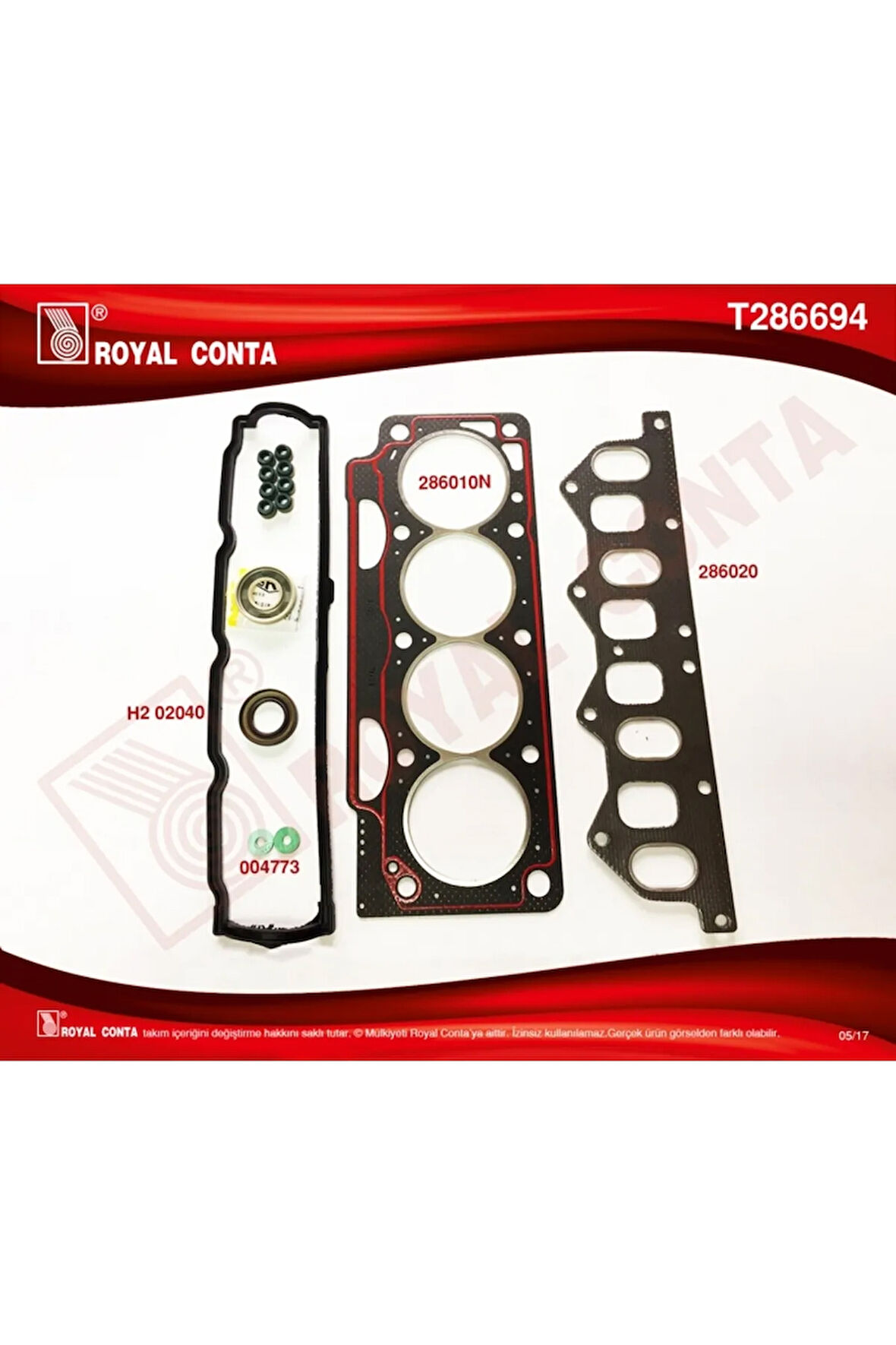 Üst Takım Conta Keçeli Lgn 1.8-2.0-mgn 2.0 L F3r