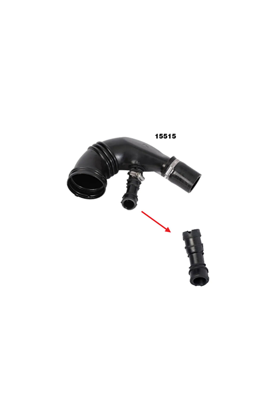 TURBO BORUSU HORTUMU FIORINO-LINEA 1.3 MTJ 07 95HP