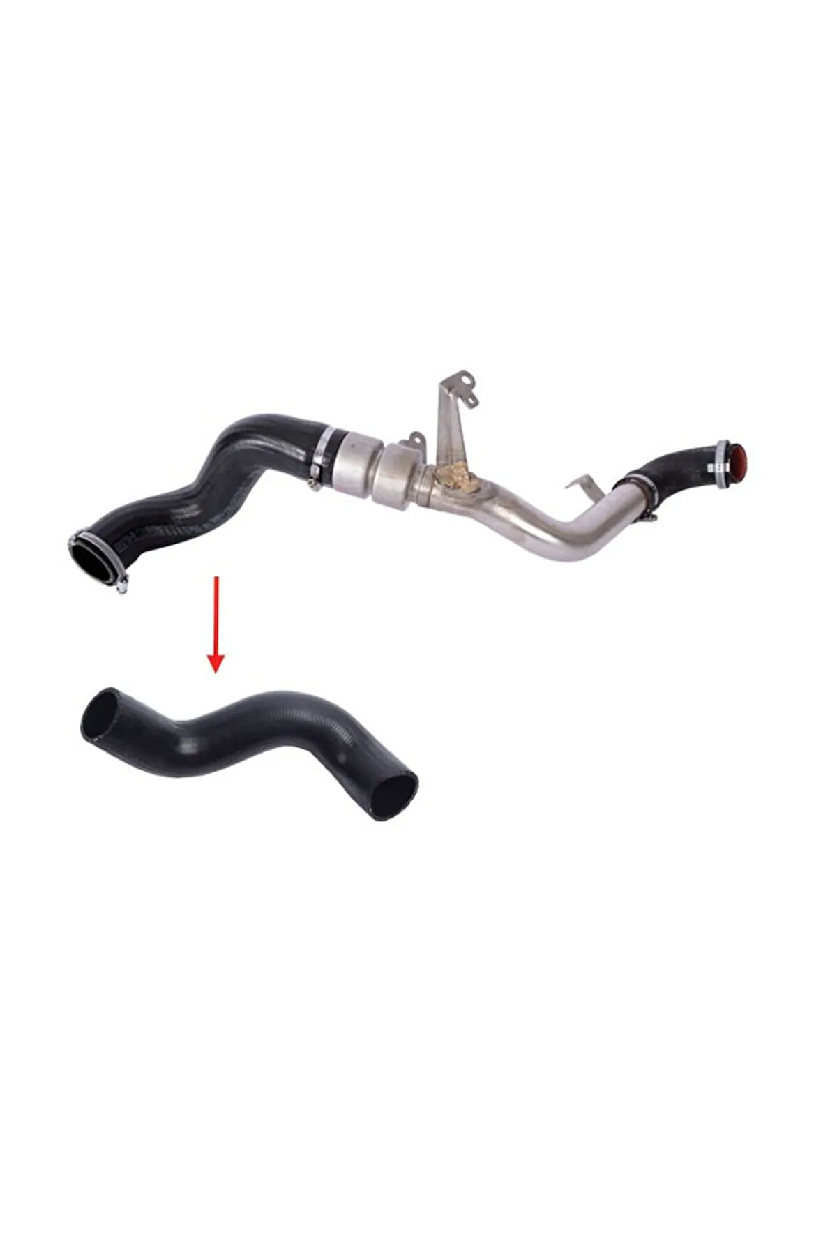 İBRAŞ İNTERCOOLER HORTUMU (BÜYÜK PARÇA) 1.8-2.0 TDCİ MONDEO 07> İBR 6G91 6K683 DG.B 20023