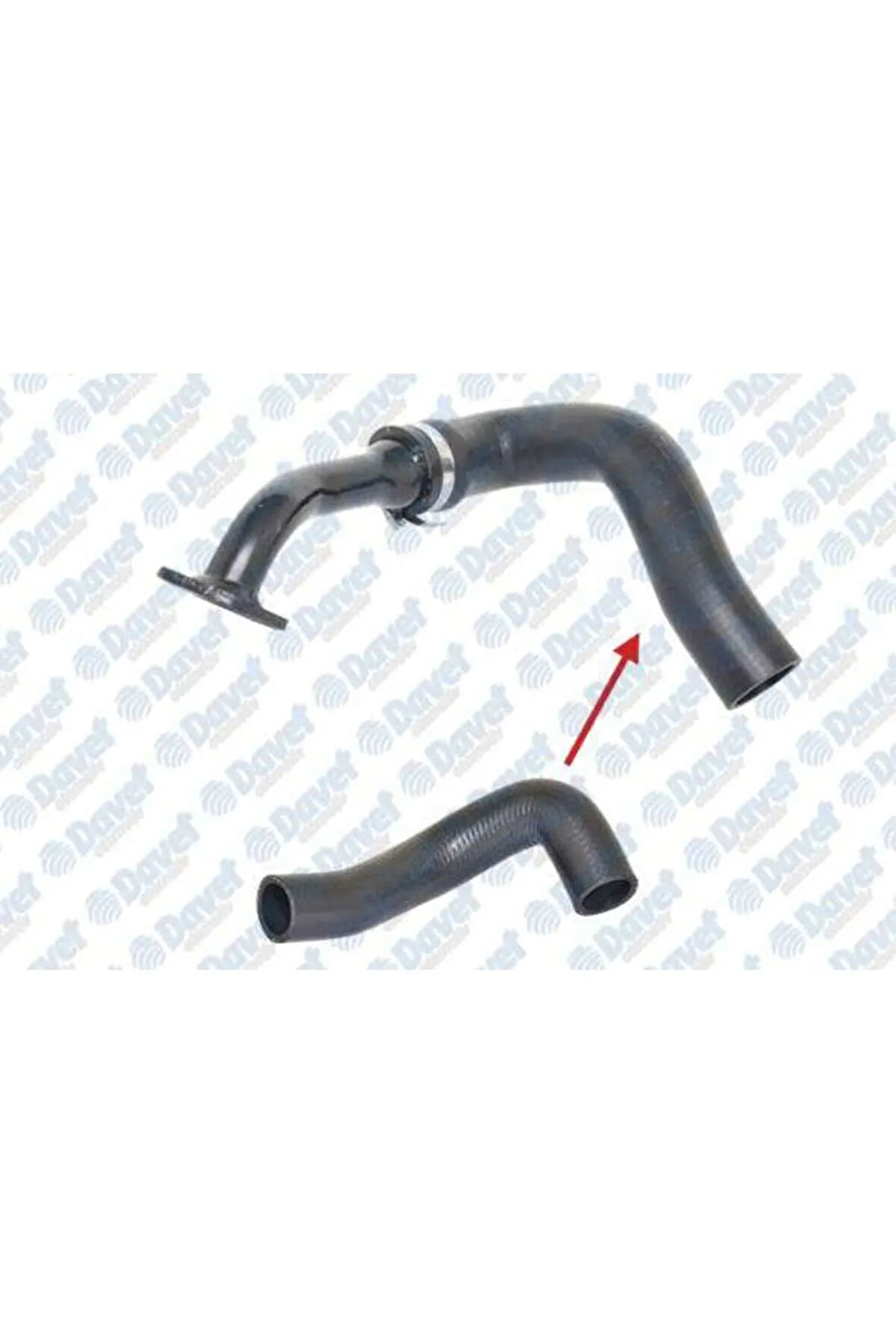TURBO INTERCOOLER HORTUMU FIORINO 1.3JTD MULTIJET 07->
