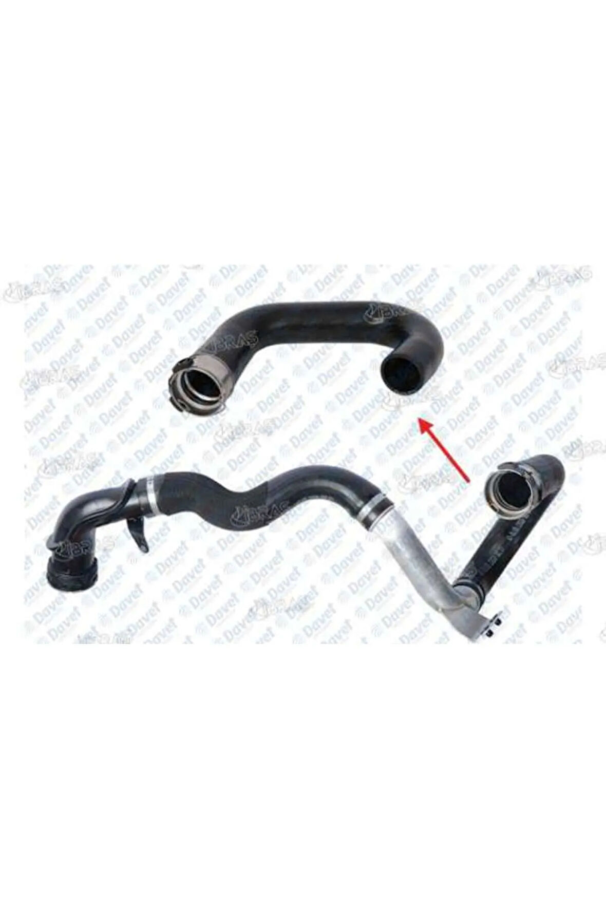 TURBO HORTUMU PLASTIK ve METAL BORU HARIC OPEL MOKKA 1.6 CDTI 4x4