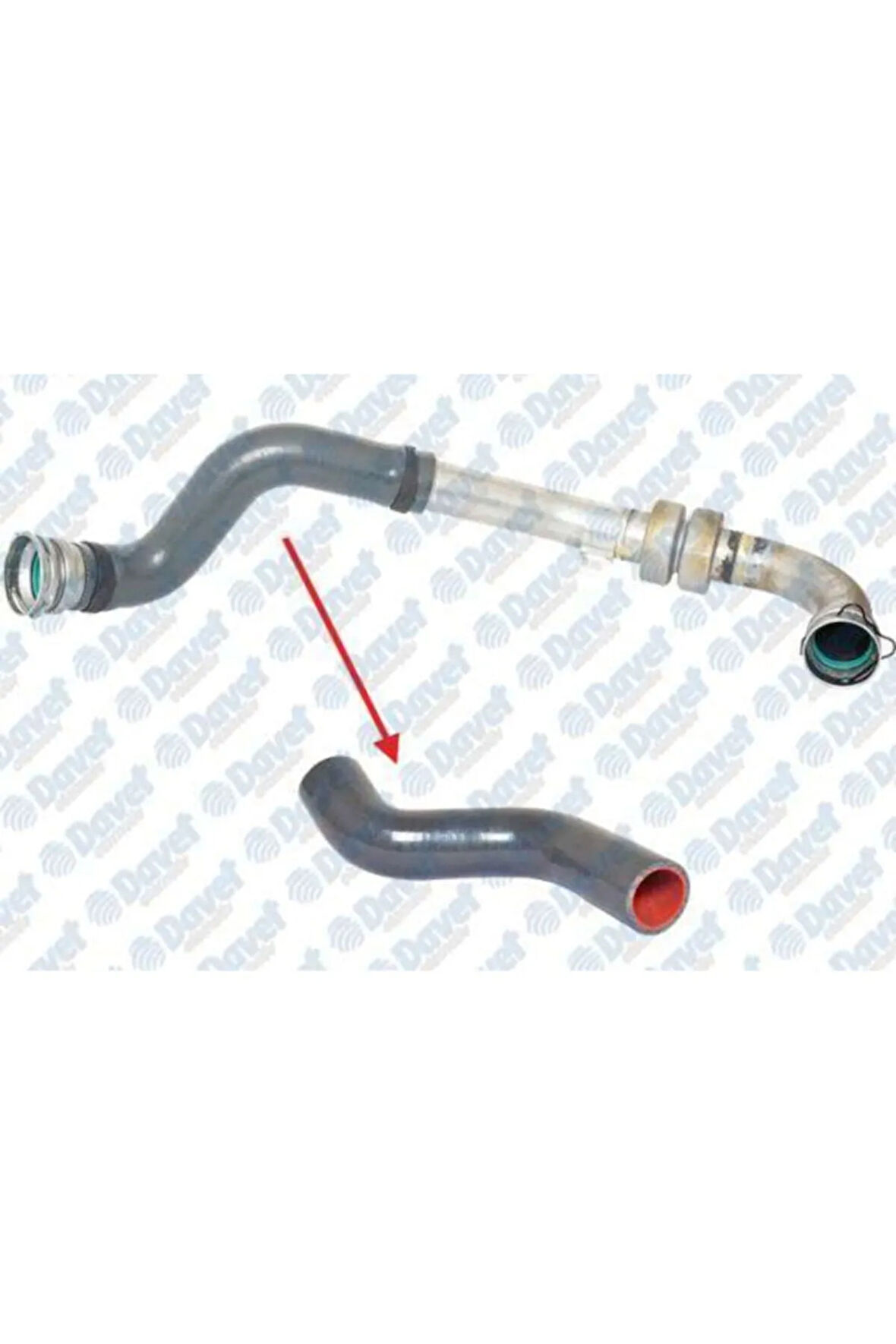 TURBO HORTUMU METAL BORU HARIC MEGANE III - FLUENCE 1.5 DCI 85/105 HP