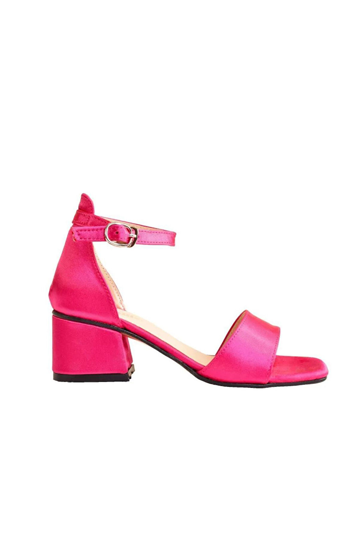 Bilekten Bağlamalı Topuklu Genç Kız Çocuk Abiye Ayakkabı