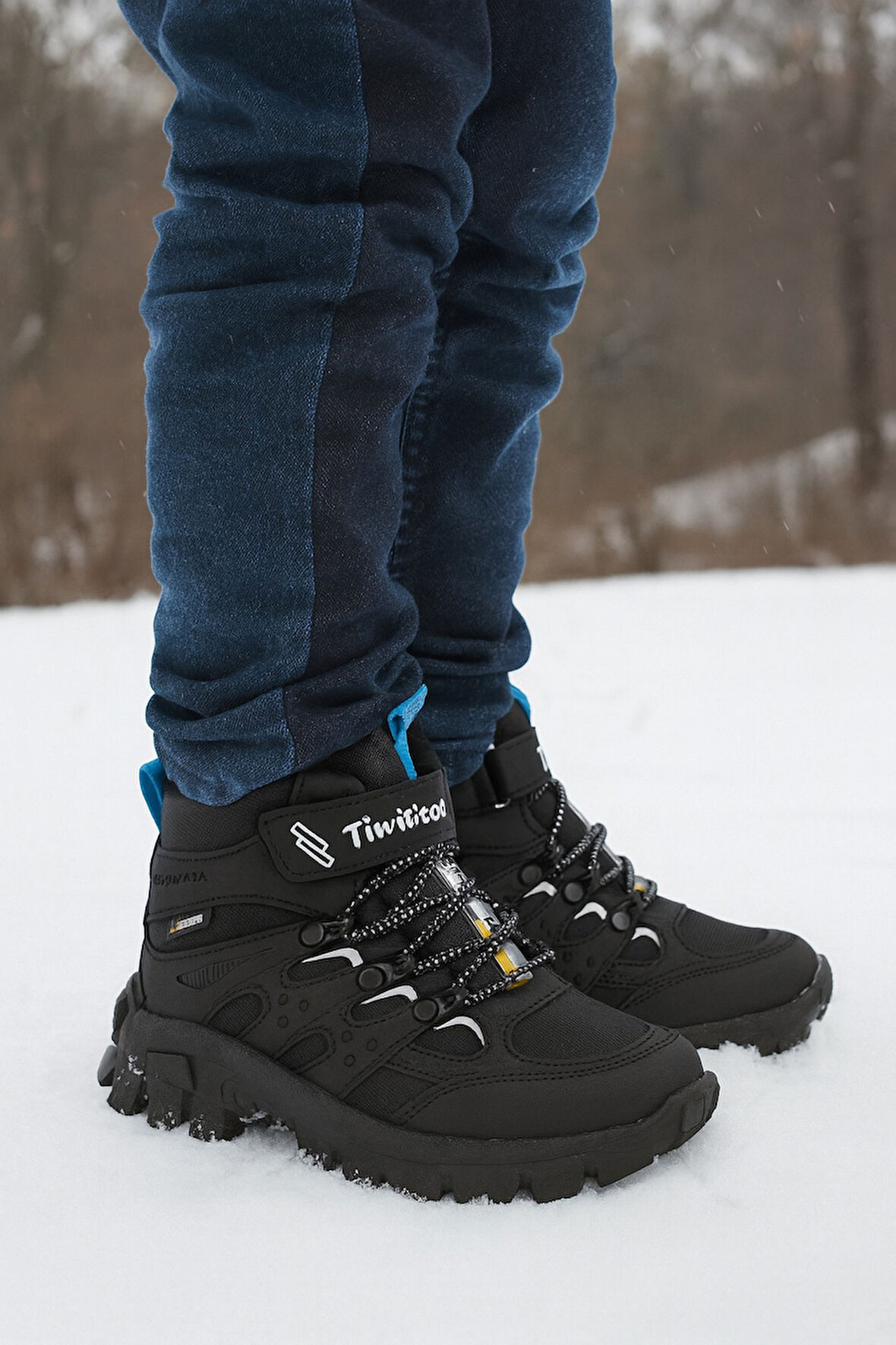 Unisex Rahat Anatomik Taban Cırtlı Erkek Kız Çocuk Botu