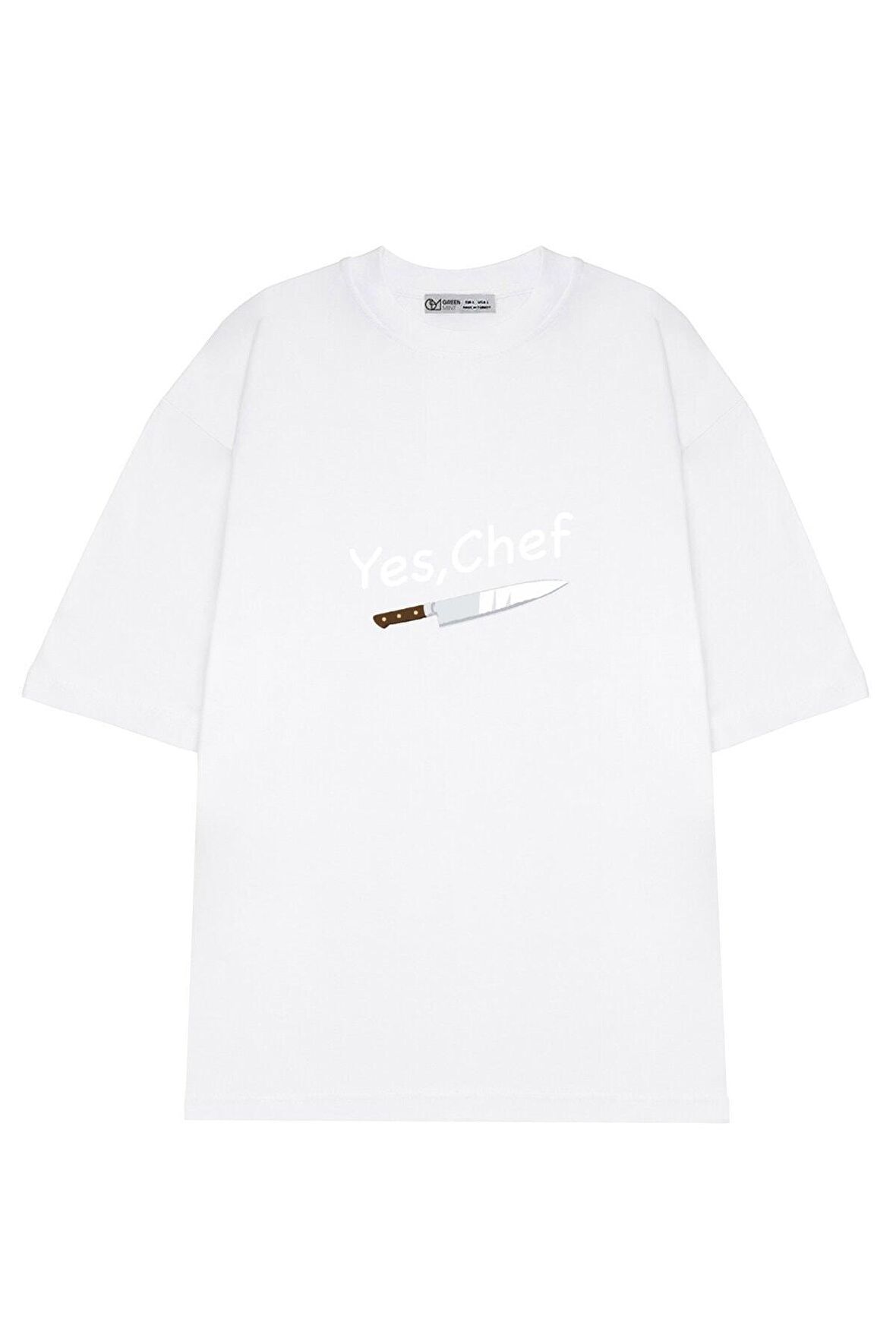 Unisex Oversize T-shirt Yes Chef