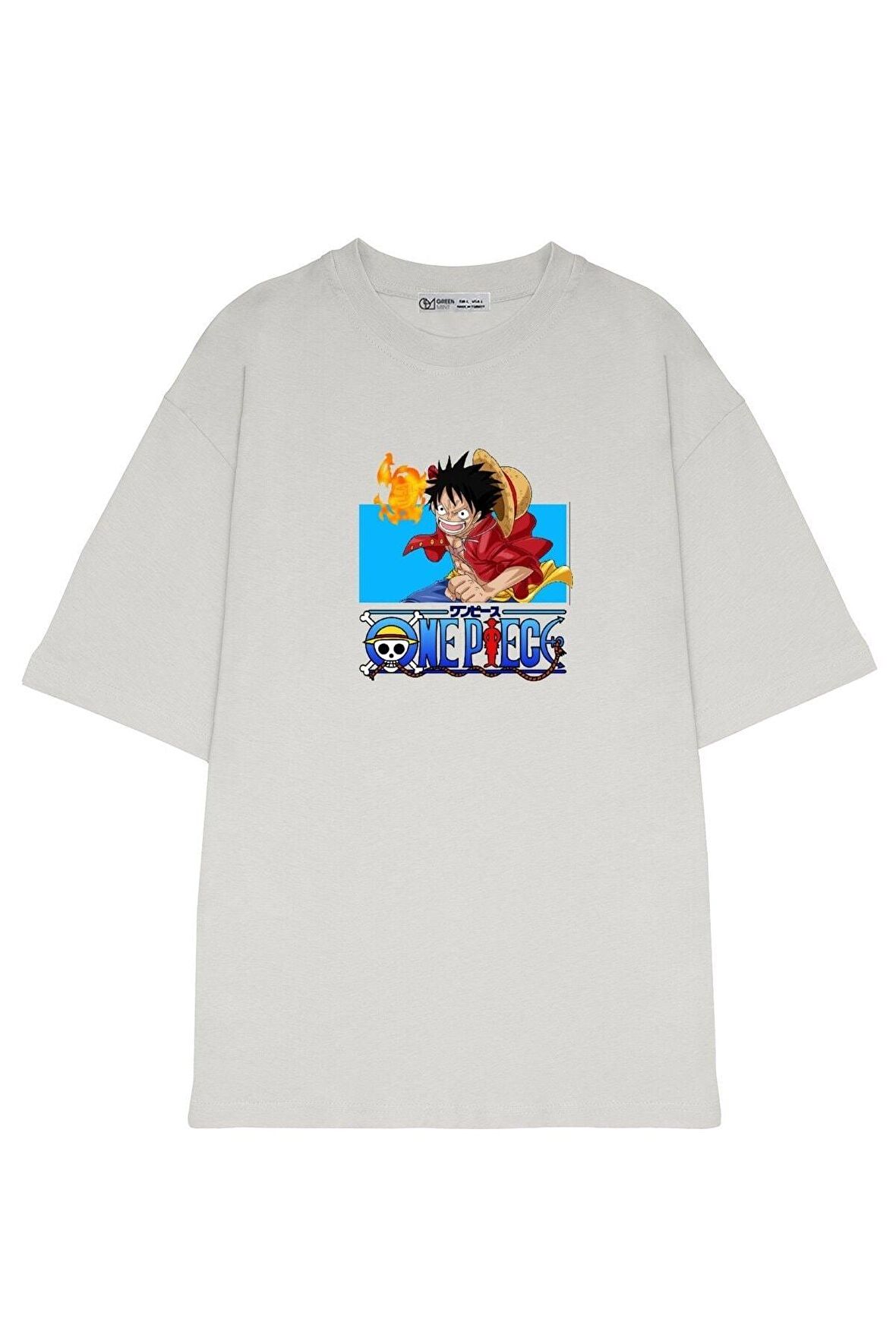 Unisex Oversize T-shirt One Piece Luffy