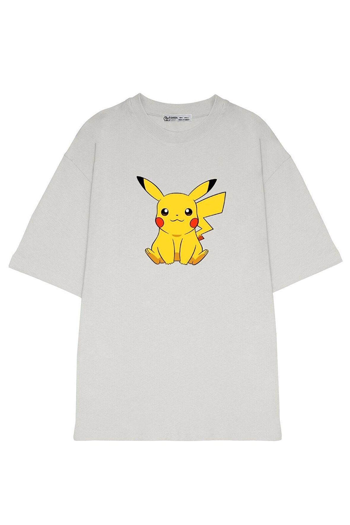 Unisex Oversize T-shirt Pokemon_Pikachu