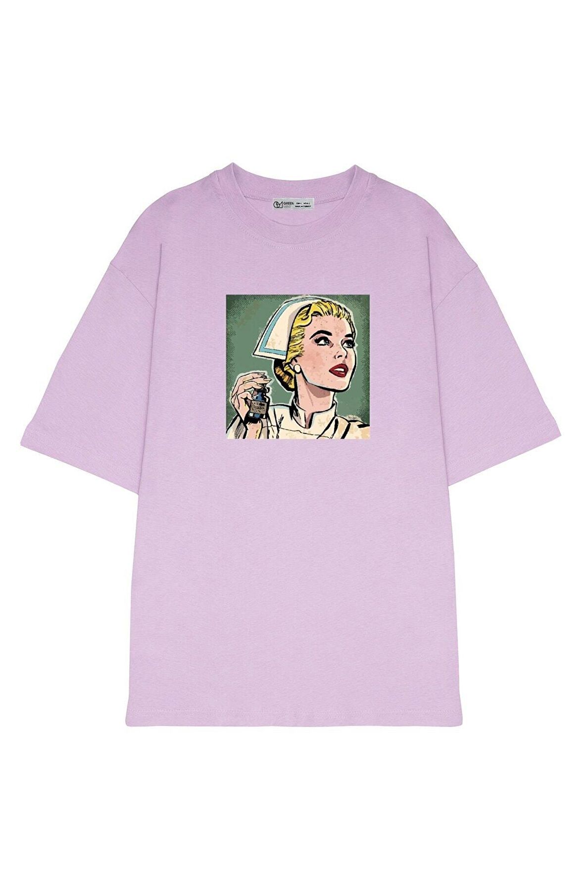 Unisex Oversize T-shirt Hemşire kopyası