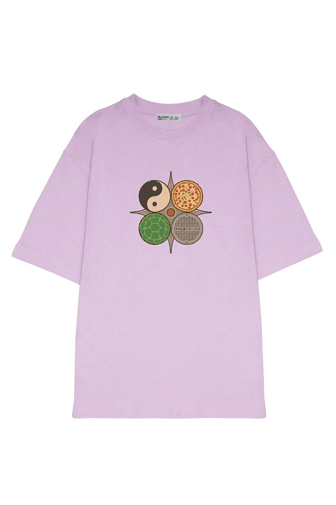Unisex Oversize T-shirt Ninja Turtles