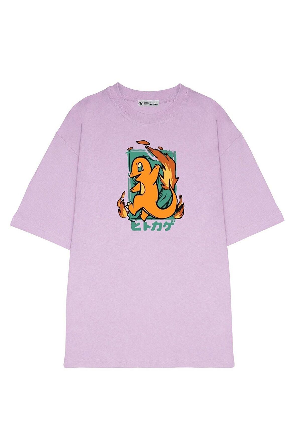 Unisex Oversize T-shirt Pokemon Charmander