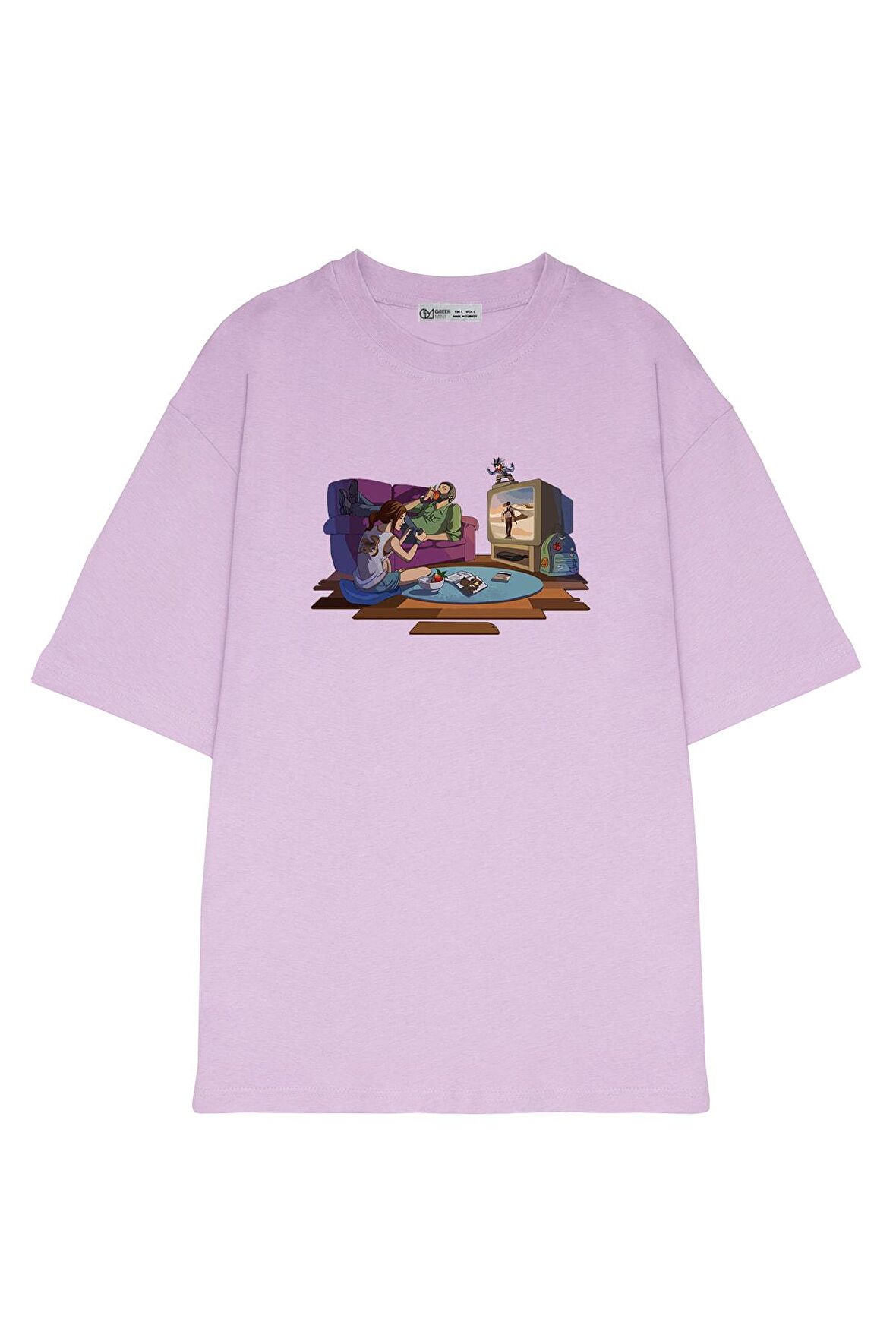Unisex Oversize T-shirt The last of us 1