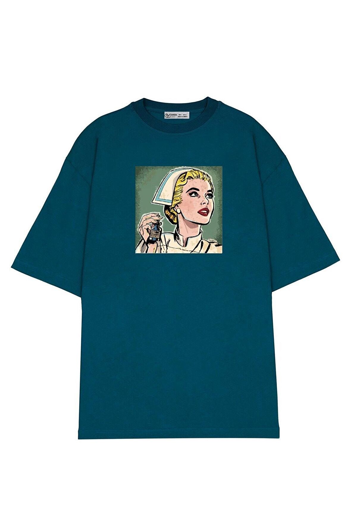 Unisex Oversize T-shirt Hemşire kopyası