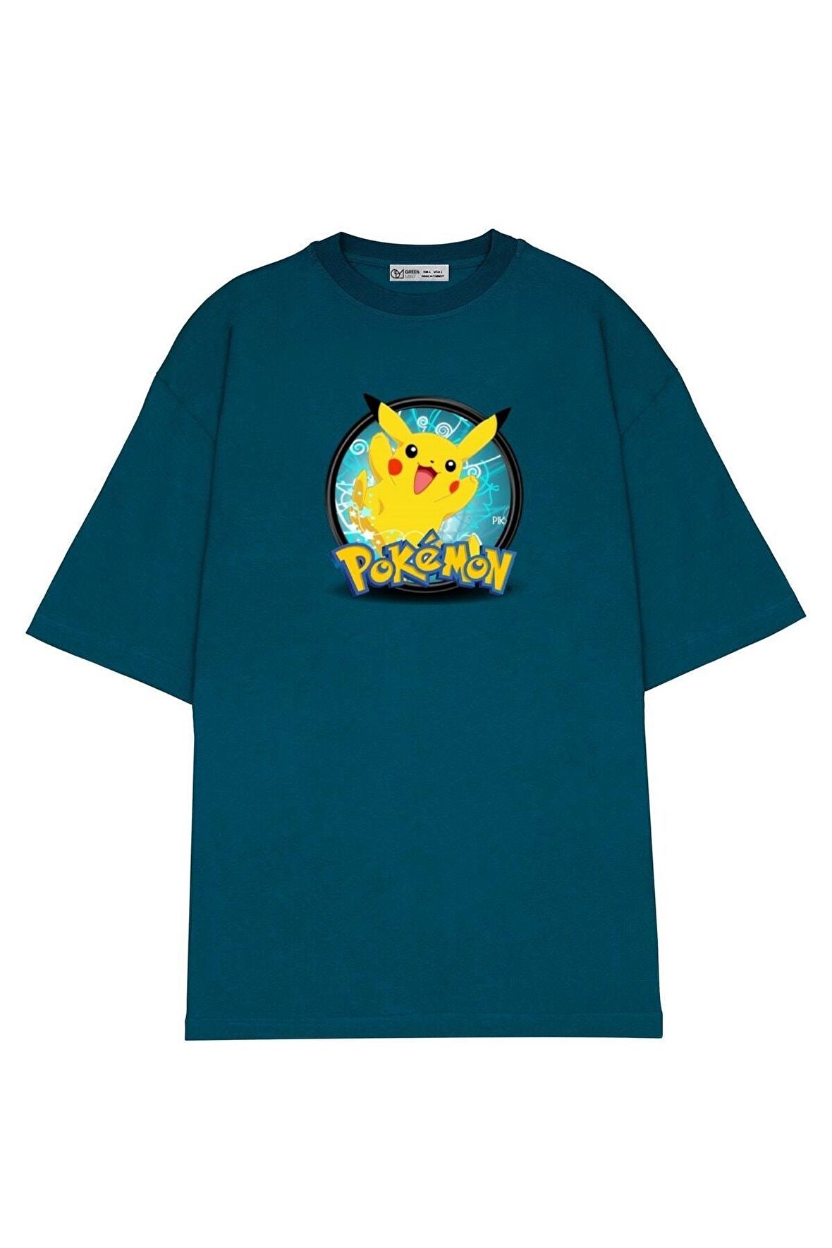 Unisex Oversize T-shirt Pokemon Pikachu2