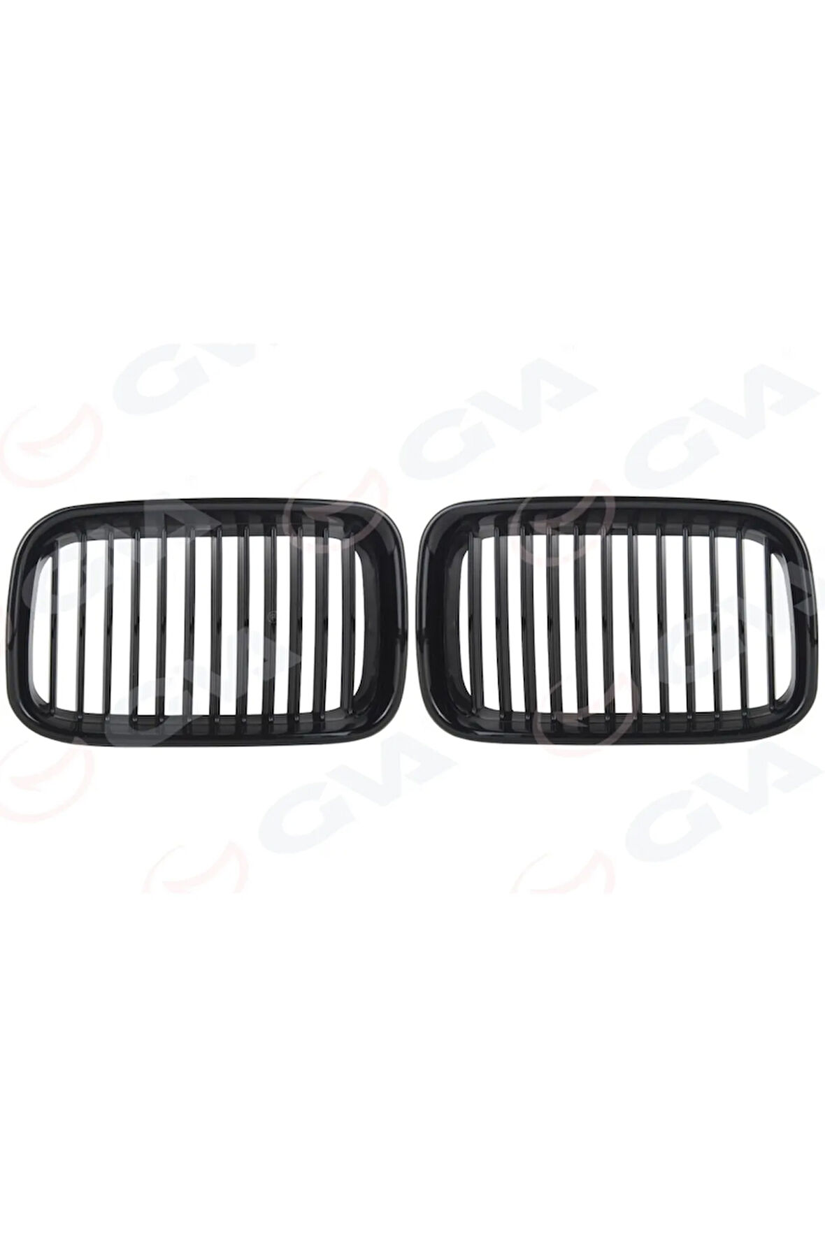 Ön Panjur Set Bmw E36 Pıano Sıyah Cıft Cıtalı M-renklı 91 96gva-9105638 51138195151-51138195152