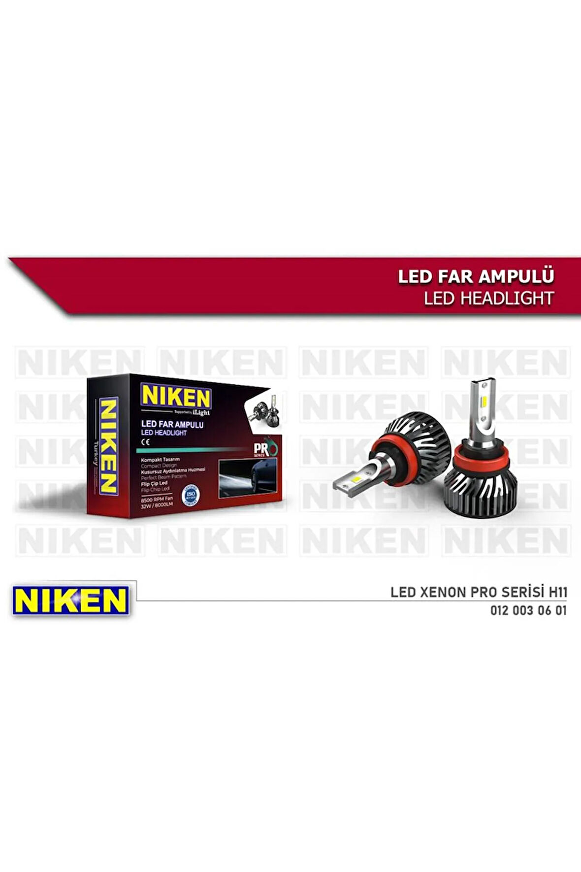 AMPÜL LED XENON PRO SERISI H11