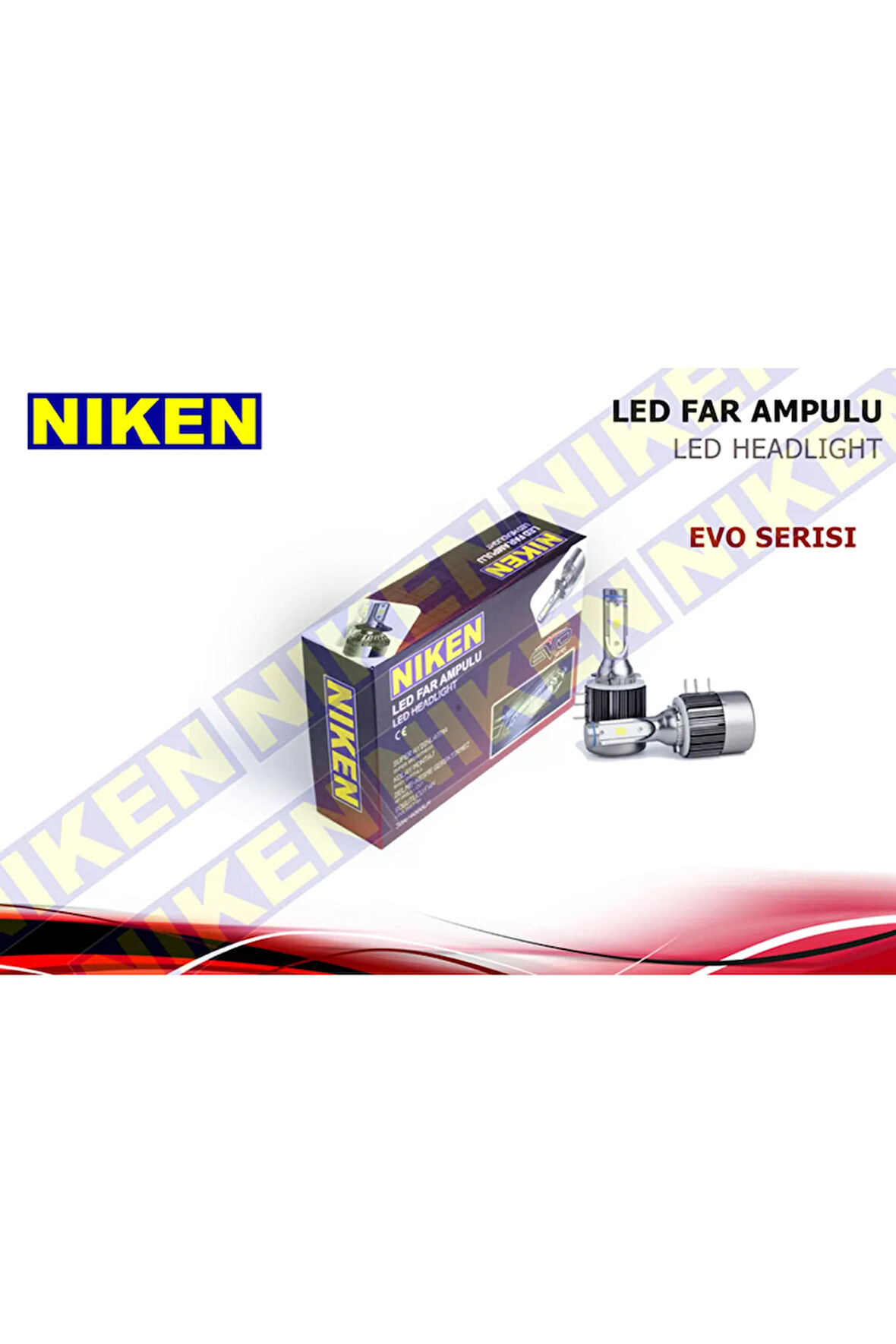 Ampül 12v H15 Led Xenon Set Evo Serisi