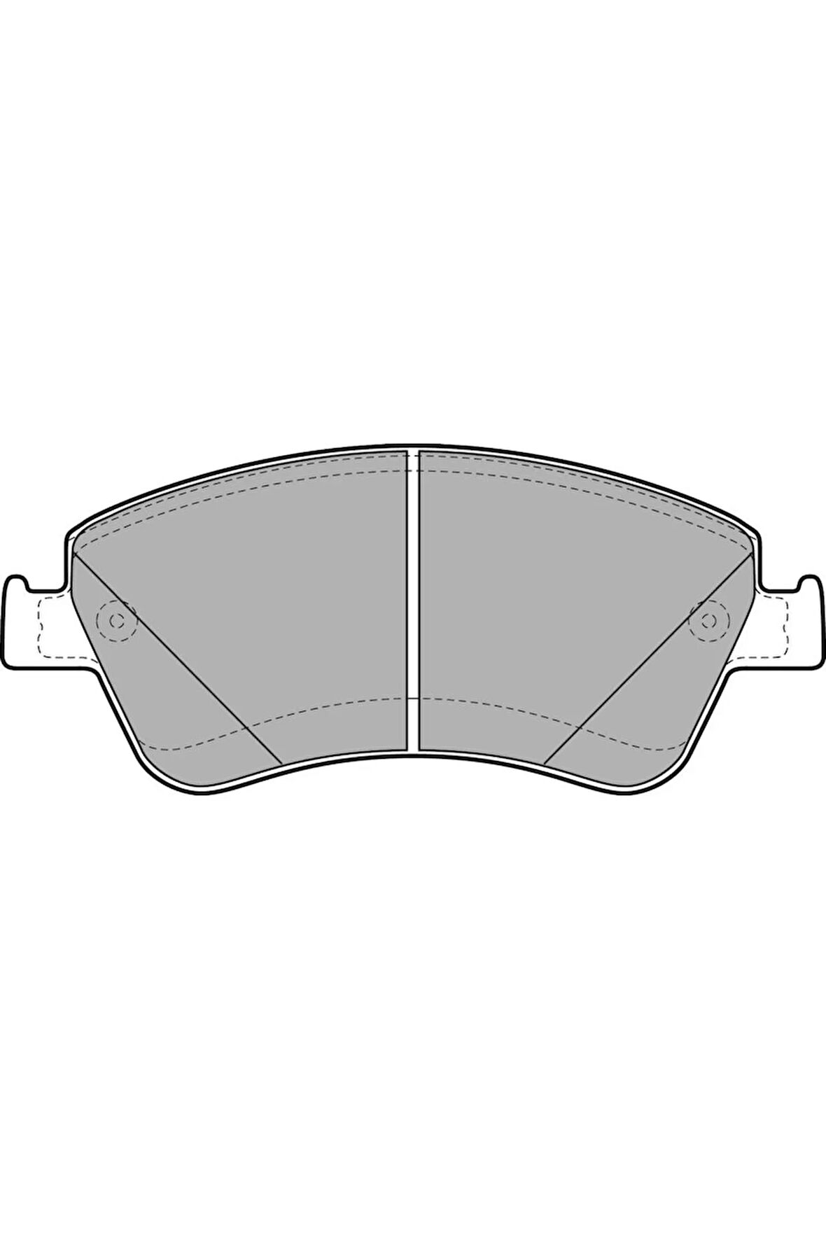 ÖN BALATA TOYOTA AURIS-COROLLA 1.4D-1.4 VVTI-1.6 VVTI-2.0D-4D-2.2D 07 D4D GDB348