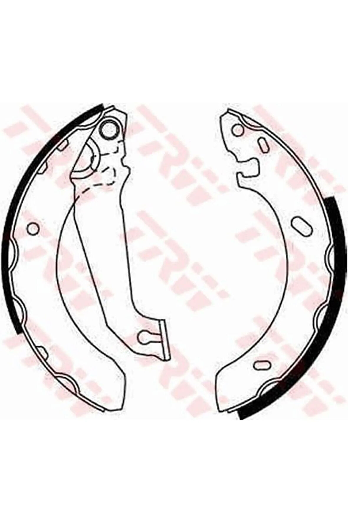 ARKA PABUÇ BALATA ESCORT 5-6 1.3-1.4-1.6 90-95 GS6254 7138050