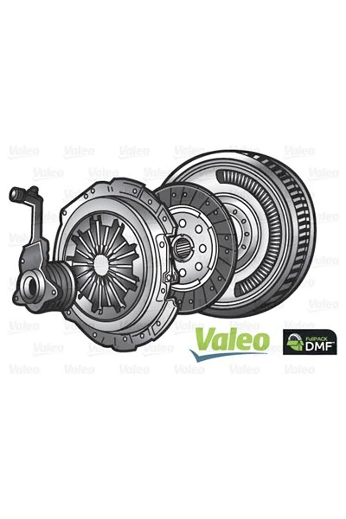 DEBRIYAJ SETI BASKI BALATA-VOLAN-BILYA 4 LU KIT REPSET DMF FOCUS III 11 14 1.6 T