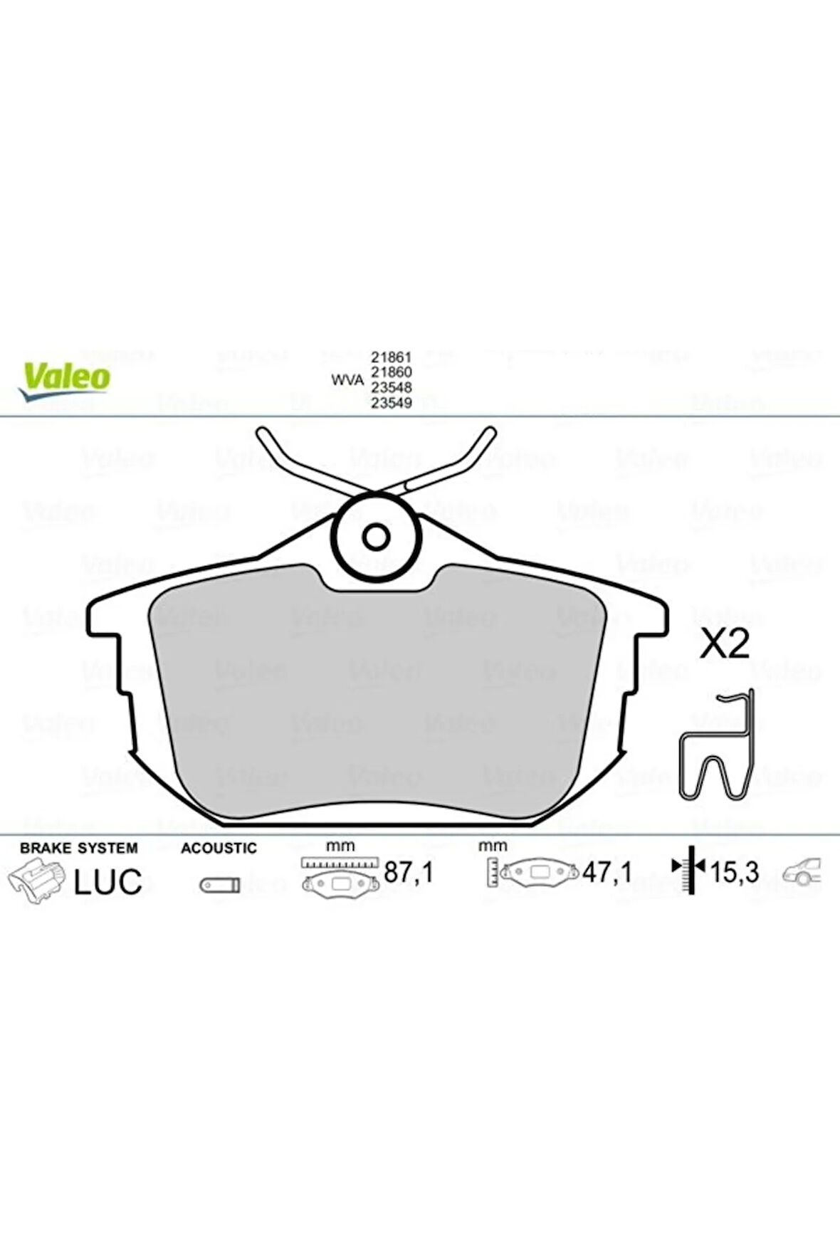 ARKA BALATA CARISMA COLT 1.3-1.5 VOLVO S40 1.6-1.8-2.0-2.0T V40 95-04