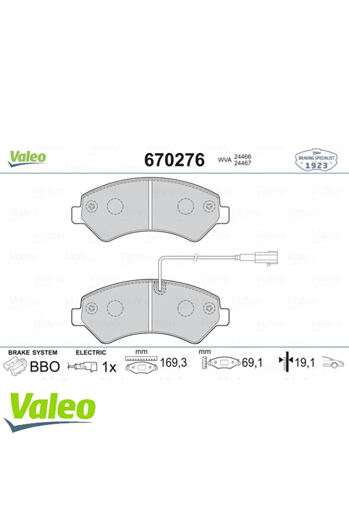 Ön Balata Boxer 2.2-3.0 Hdı 4 06 11 Ducato Mtj 07.06 11 Jumper 2.2-3.0 Hdı 4.06