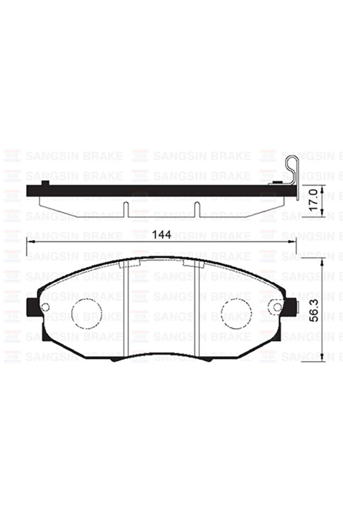 Ön Balata Chevrolet Epıca Kl1 2.0-2.5-2.0d-2.5 Executıve 06 Tosca 2.0-2.5-2.0d 0