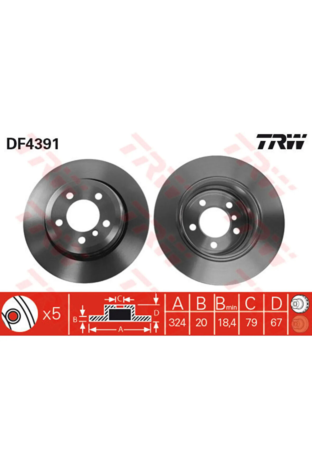 FREN DISKI ARKA BMW E65 E66