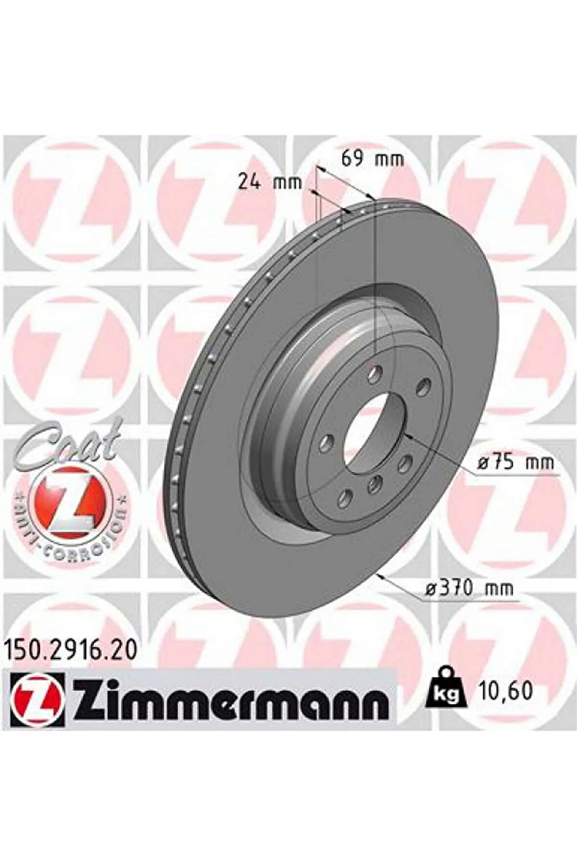 FREN DİSKİ. ARKA. 370 /23.9-22.4 MM . HAVA KANALLI. KAPLAMALI. YÜKSEK KARBON ALAŞIMLI. CİVAT 313105