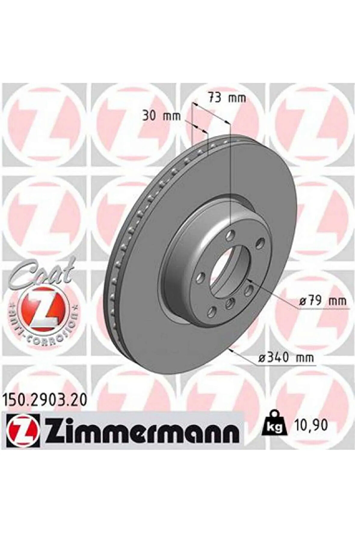 Fren Dıskı On Adet Bmw F20 F22 F23 F32 F34 F36 313105