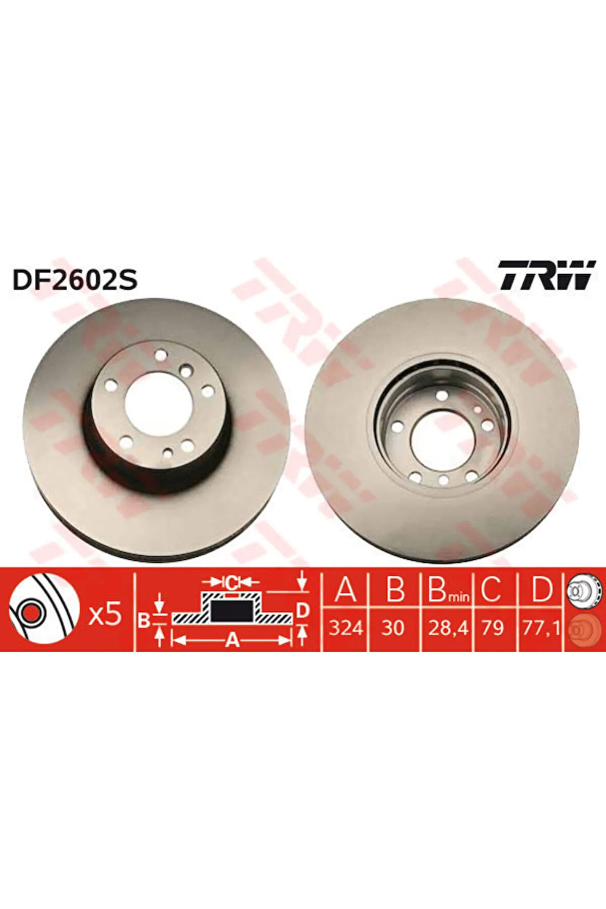 Fren Dıskı On Adet Bmw E39 E32 E38 E31