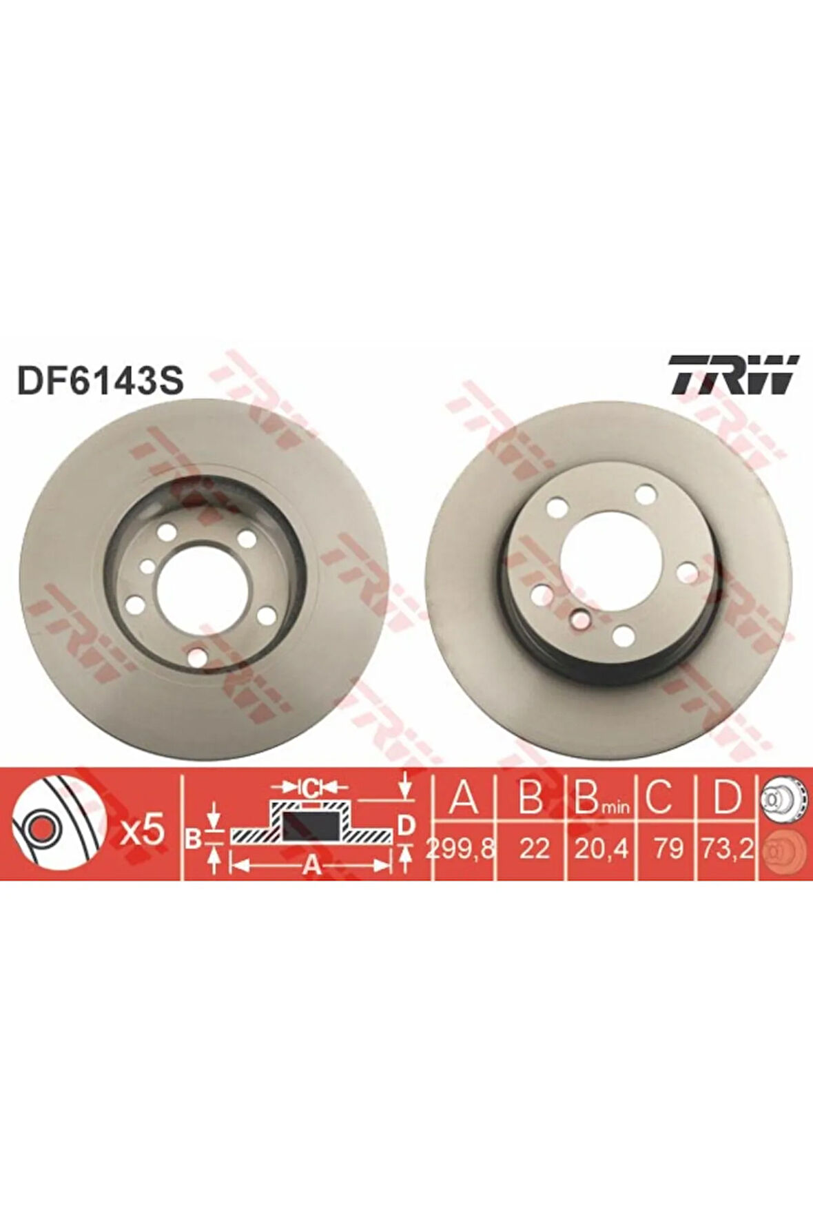 Fren Diski On Adet Bmw F20 F30 F32 F34 F36