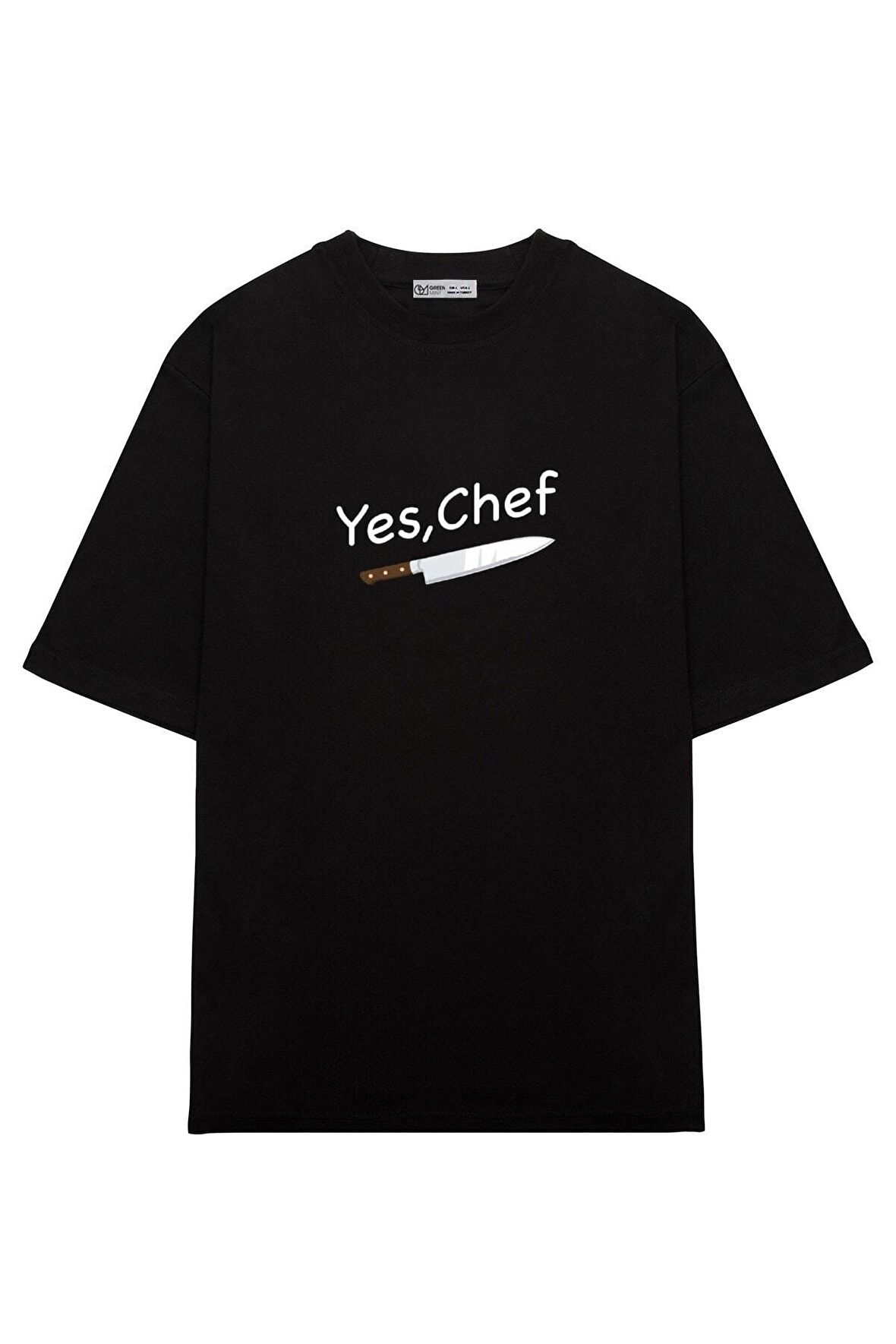 Unisex Oversize T-shirt Yes Chef