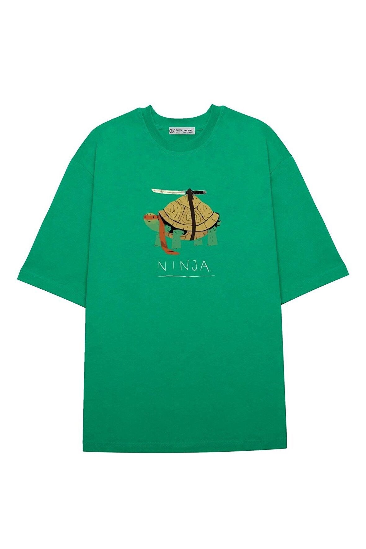 Unisex Oversize T-shirt Ninja Kaplumbağalar