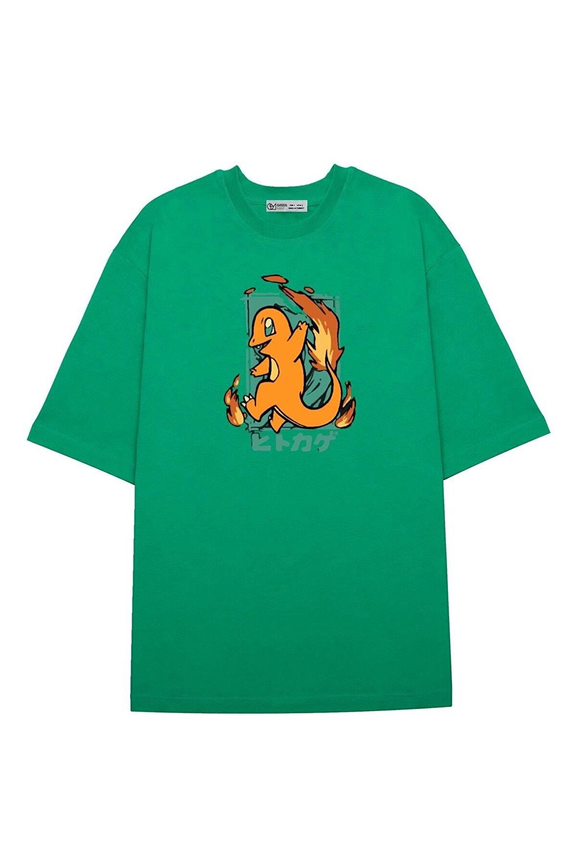 Unisex Oversize T-shirt Pokemon Charmander