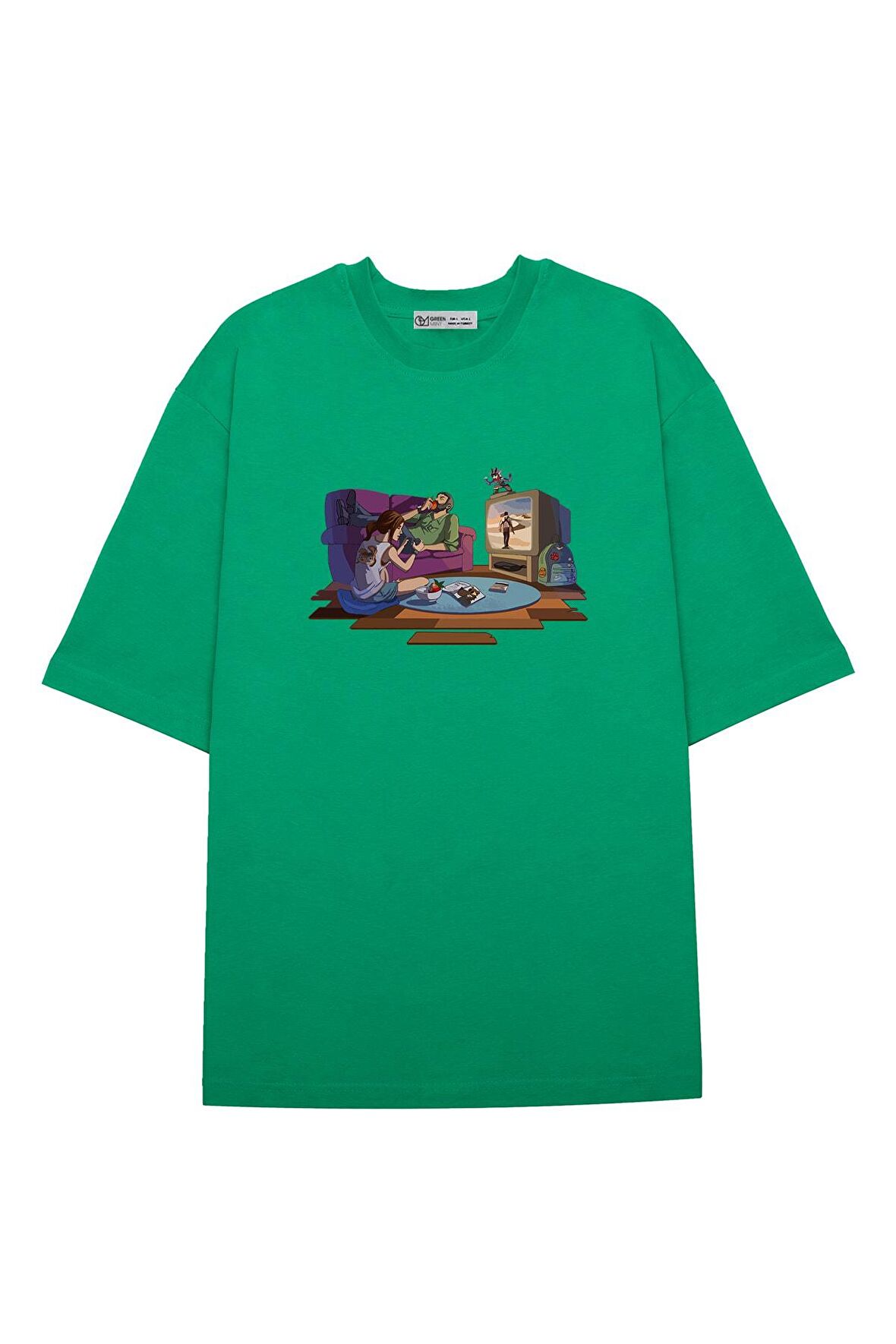 Unisex Oversize T-shirt The last of us 1