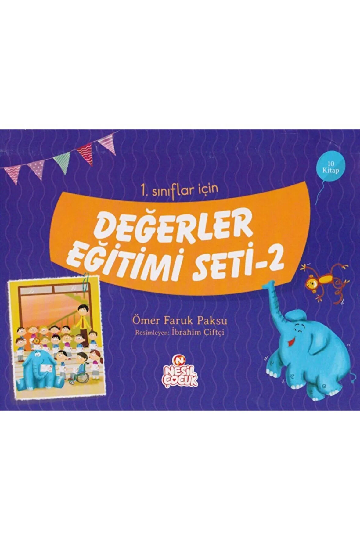 1. Sınıflar Için Değerler Eğitimi 2.set (10 Kitap)