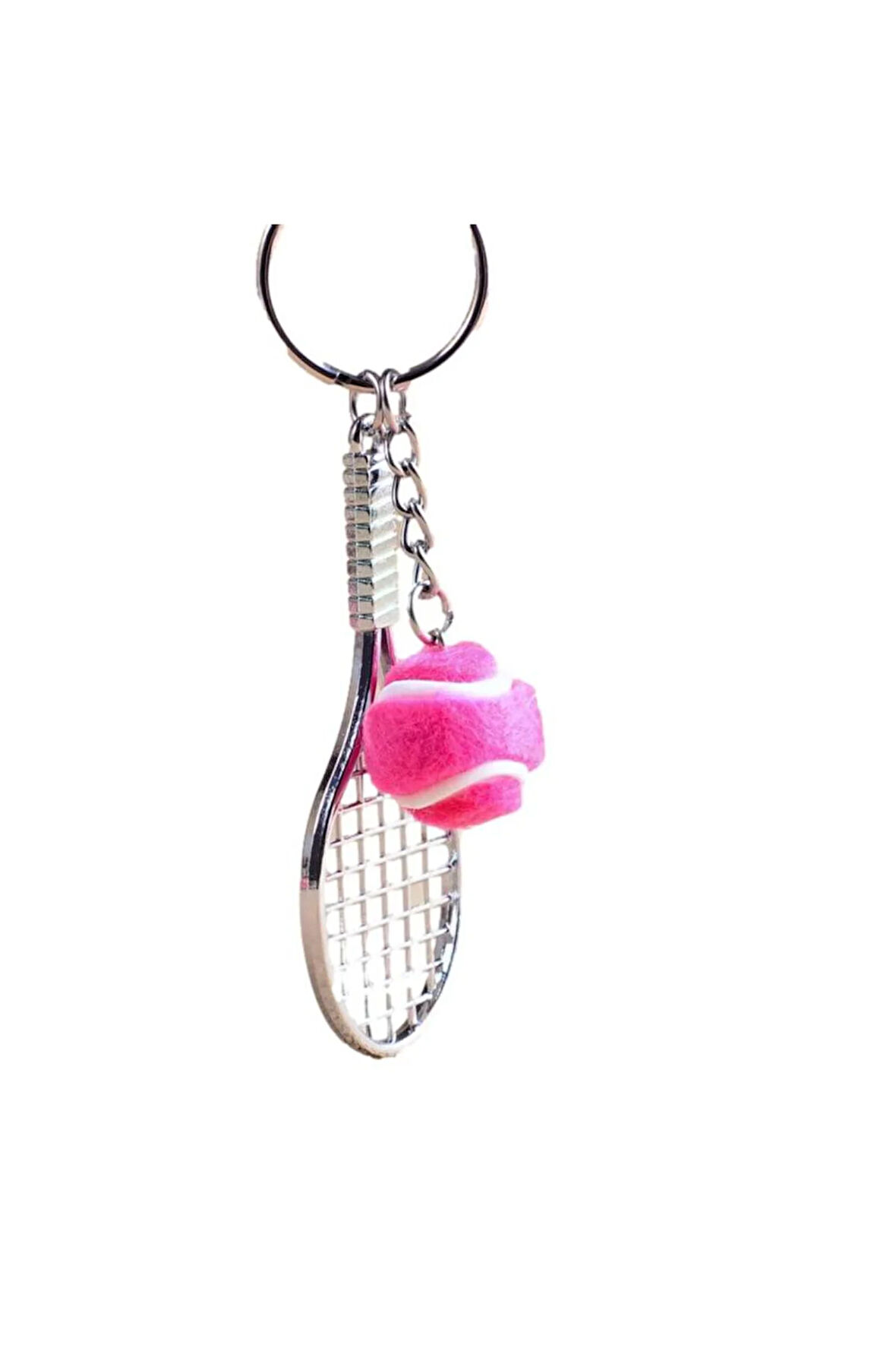 Tennis Pink Anahtarlık