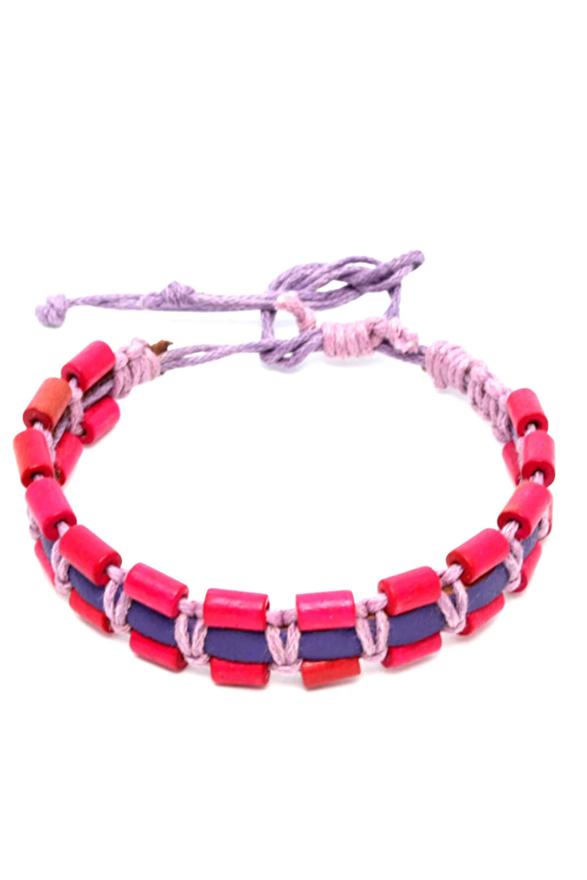 Deri Örgü Bileklik No30