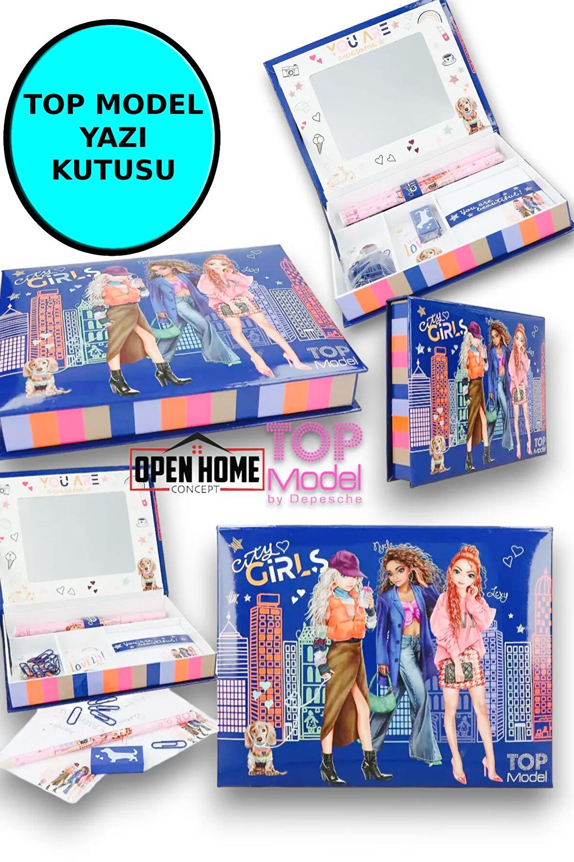 TOP Model Cıty Girls Yazı Kutusu