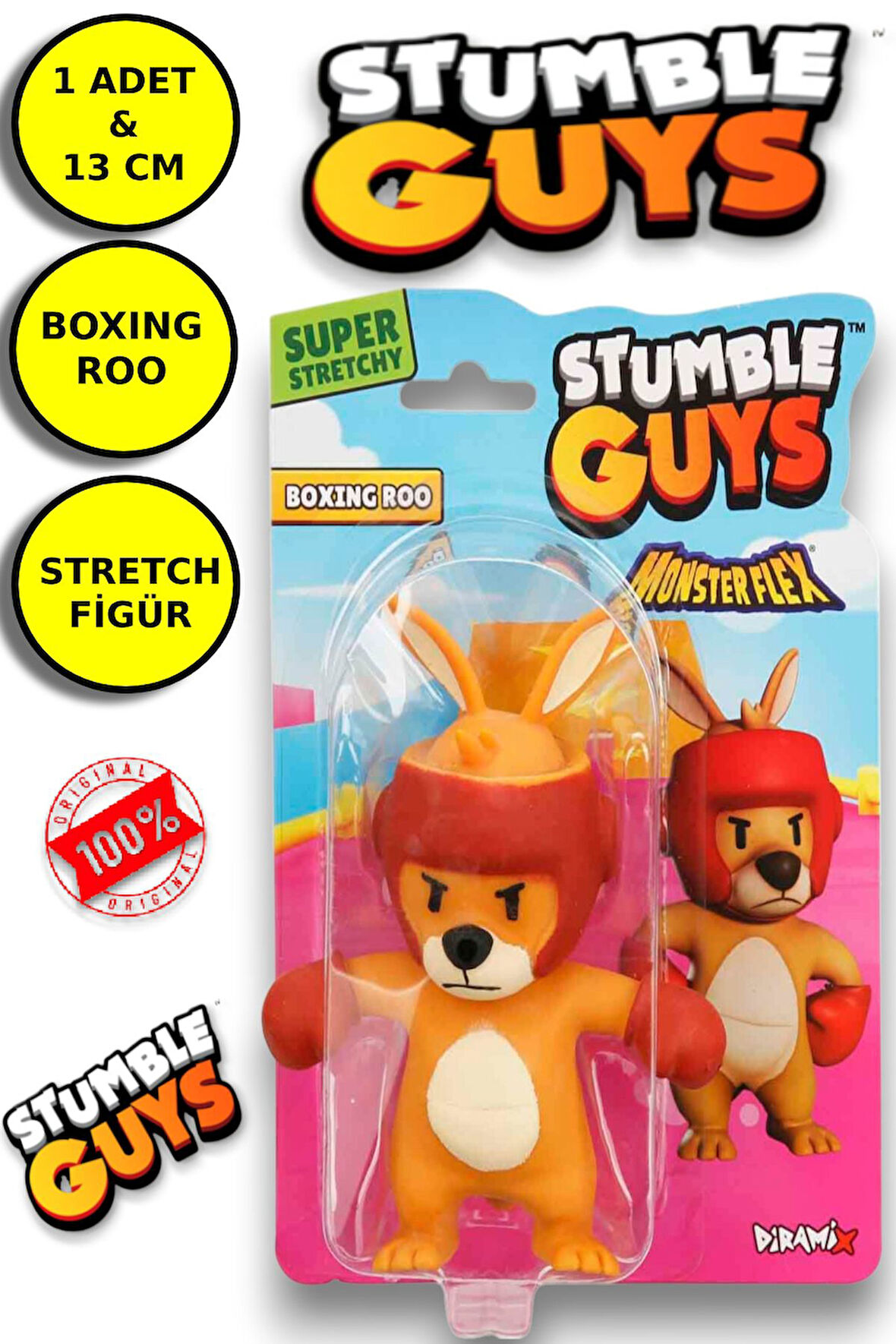 Stumble Guys Stretch Figür - Boxing Roo