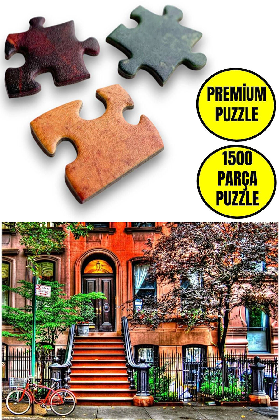 1500 Parça Premium Puzzle Greenwich Village