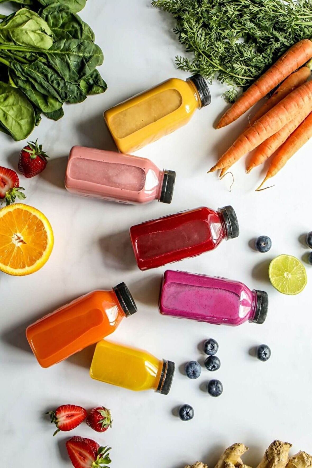 10 Adet Smoothie Detoks Şişesi Şeffaf Plastik Sızdırmaz Kapak Köşeli Meyve Suyu Şişesi 250 Ml