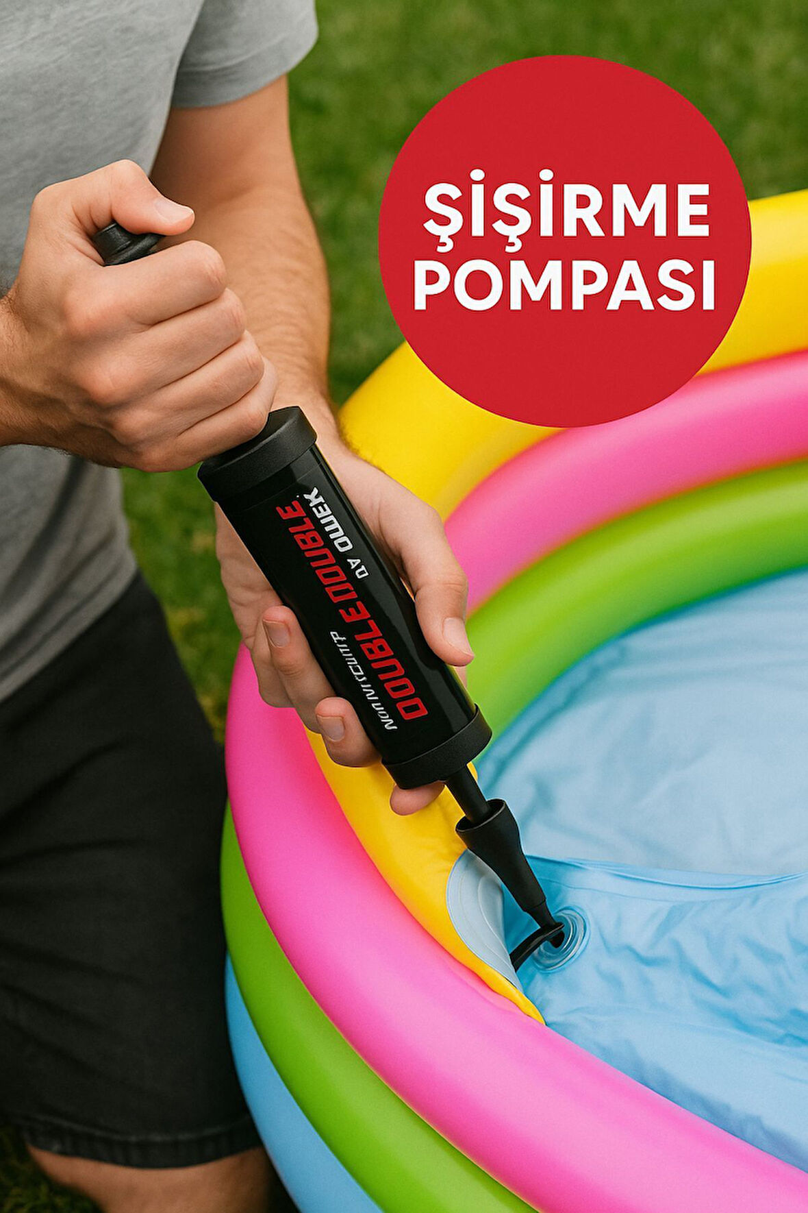 Hızlı Şişirme Pompası – Kompakt Boy