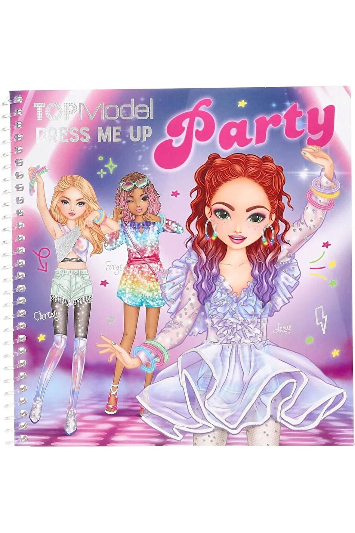 TOPModel Dress Me Up Moda Tasarım Defteri – Stickerlı Giydirme Aktivite Kitabı