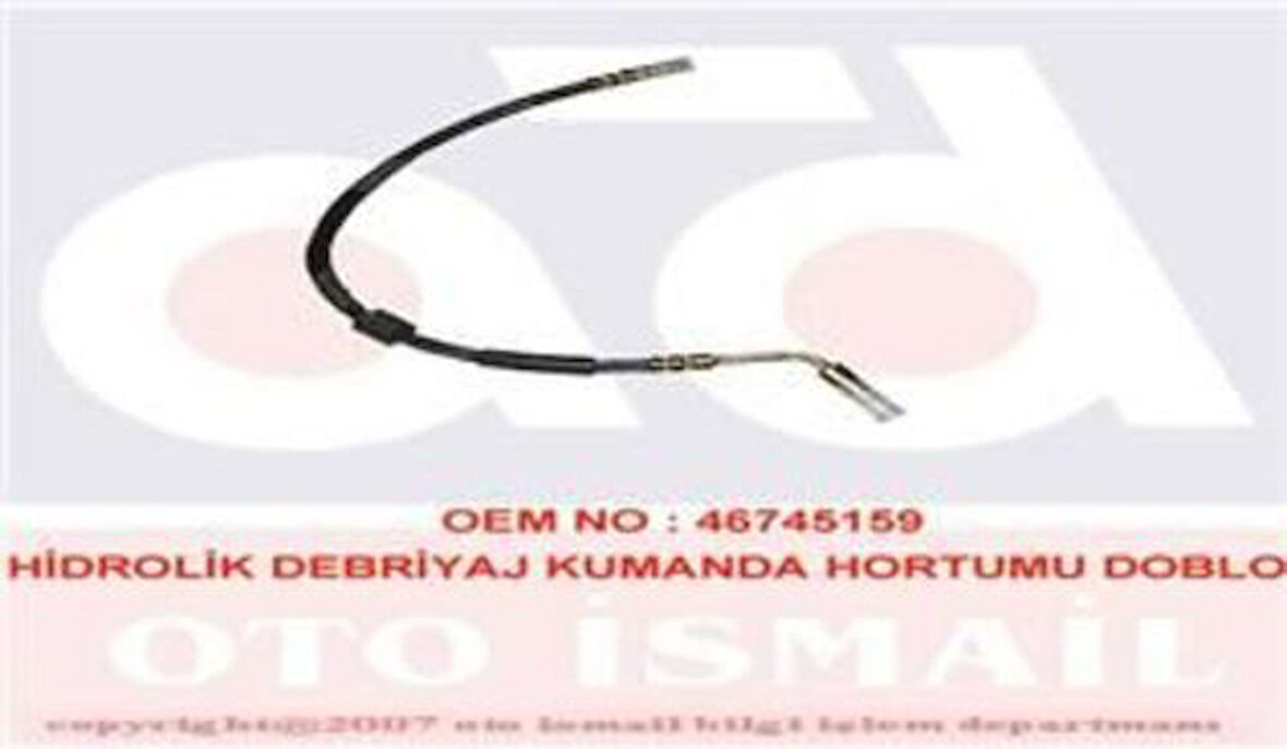 Opar 46745159 Hidrolik Debriyaj Kumanda Hortumu Doblo