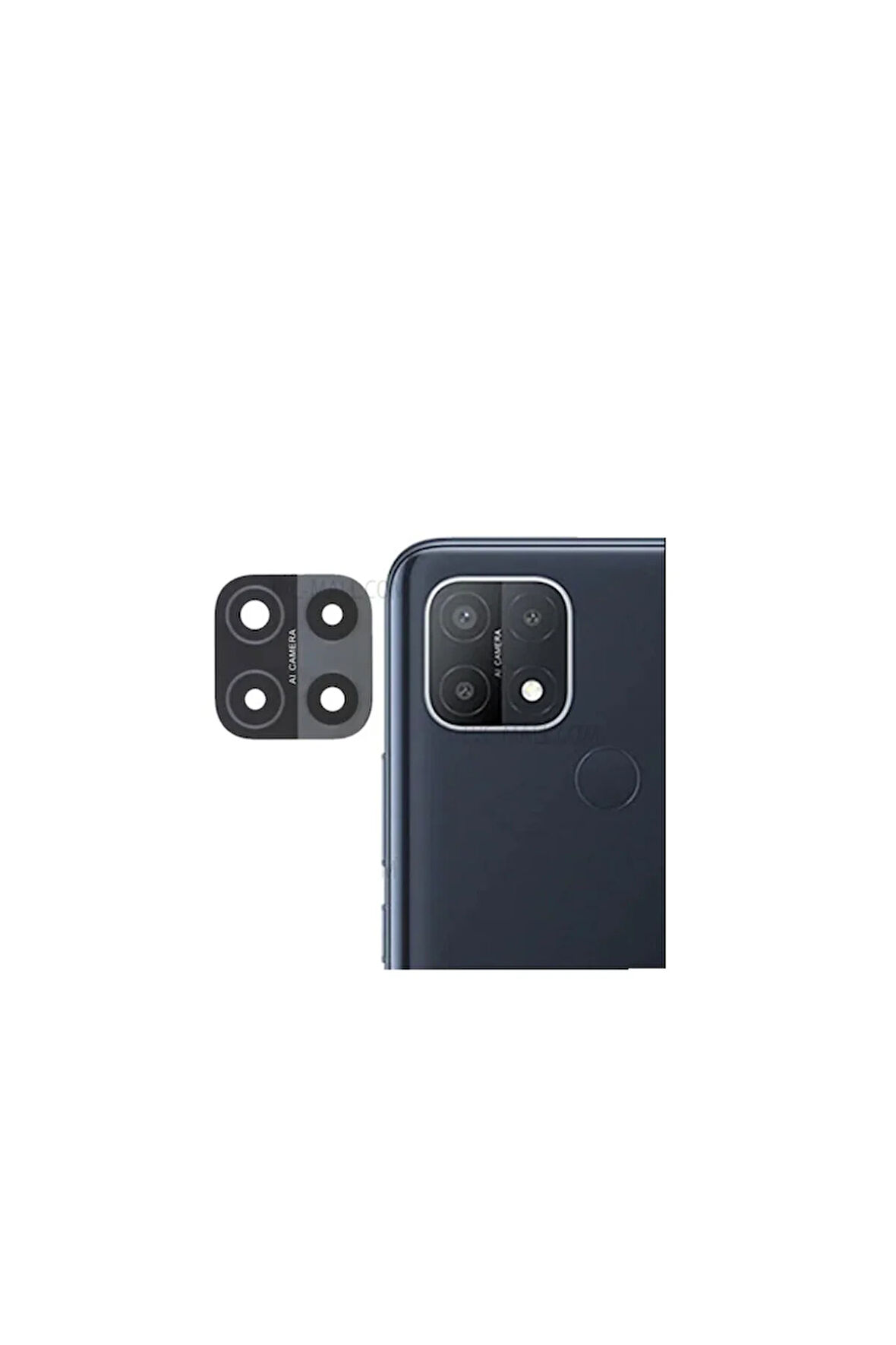 OPPO A15S (CPH2179) Uyumlu Kamera Camı