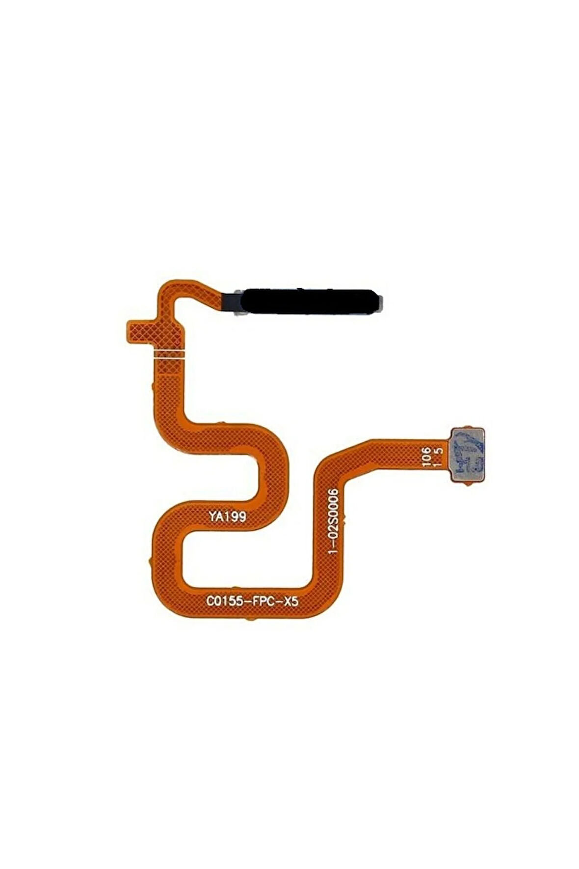 OPPO A72 (CPH2067) Uyumlu Home Flex Siyah-Parmak İzi